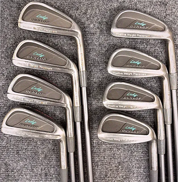 Dunlop "Lady" Positive Weight Placement Iron Set 3-PW RH Graphite Ladies Flex
