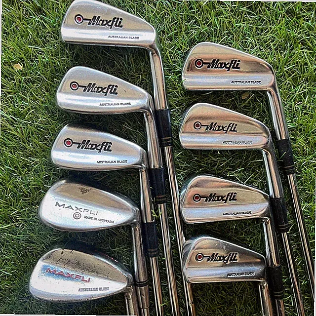 Dunlop Maxfli Austalian Blade 3-Pw+Sw Stiff Steel Vintage Blades Right Handed