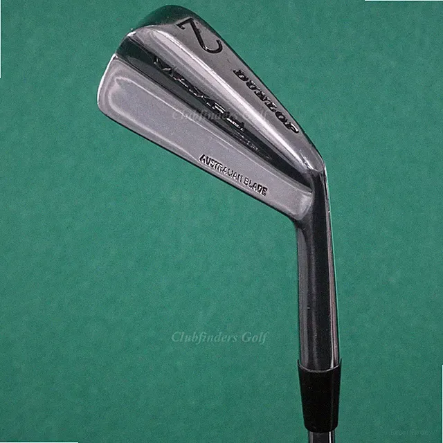 Dunlop Maxfli Australian Blade Single 2 Iron True Temper Stepped Steel Stiff