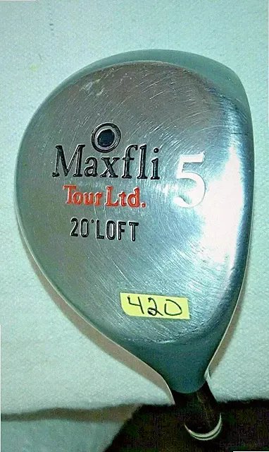 //Dunlop MaxFli Tour Ltd 20* #5 Fairway Wood - RH - Men's - Steel Shaft - #420