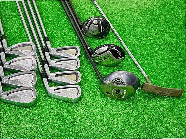 Dunlop Srixon Z545 Fullset 1W-3W-5W 5-9+PW+GW+SW+Putter RH Stiff 12pics EL9120
