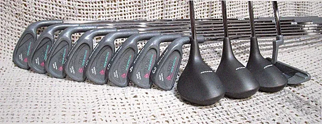 Dunlop TOUR SPECIAL PWR TRAC Complete 12Pc Wood-Iron Set RH~ Ladies Steel Shafts