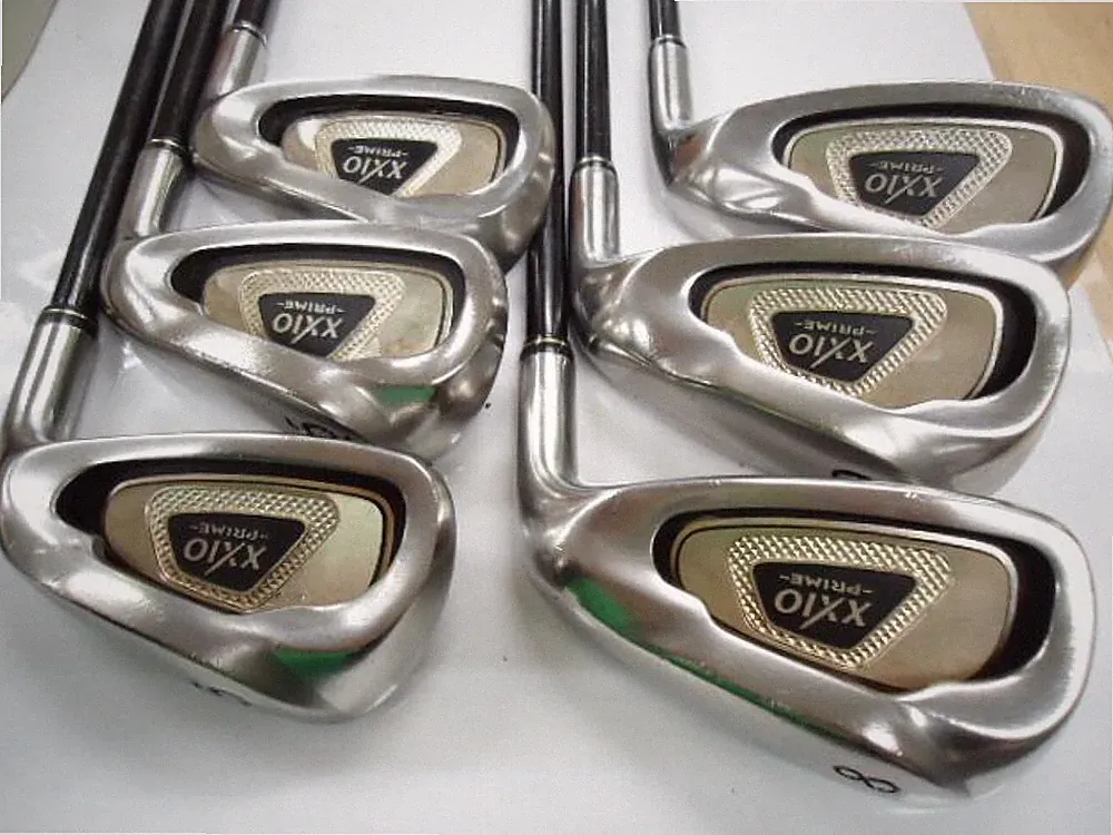 Dunlop XXIO Prime Iron Set 5-9 Pw 6pc RH SP500 Graphite Flex Regular Used