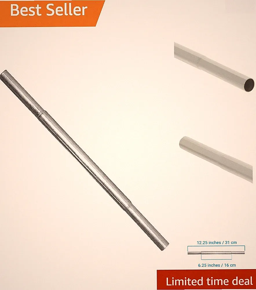Durable 0.600" Silver Steel Shaft Extension - Enhance Your Putter's Performance