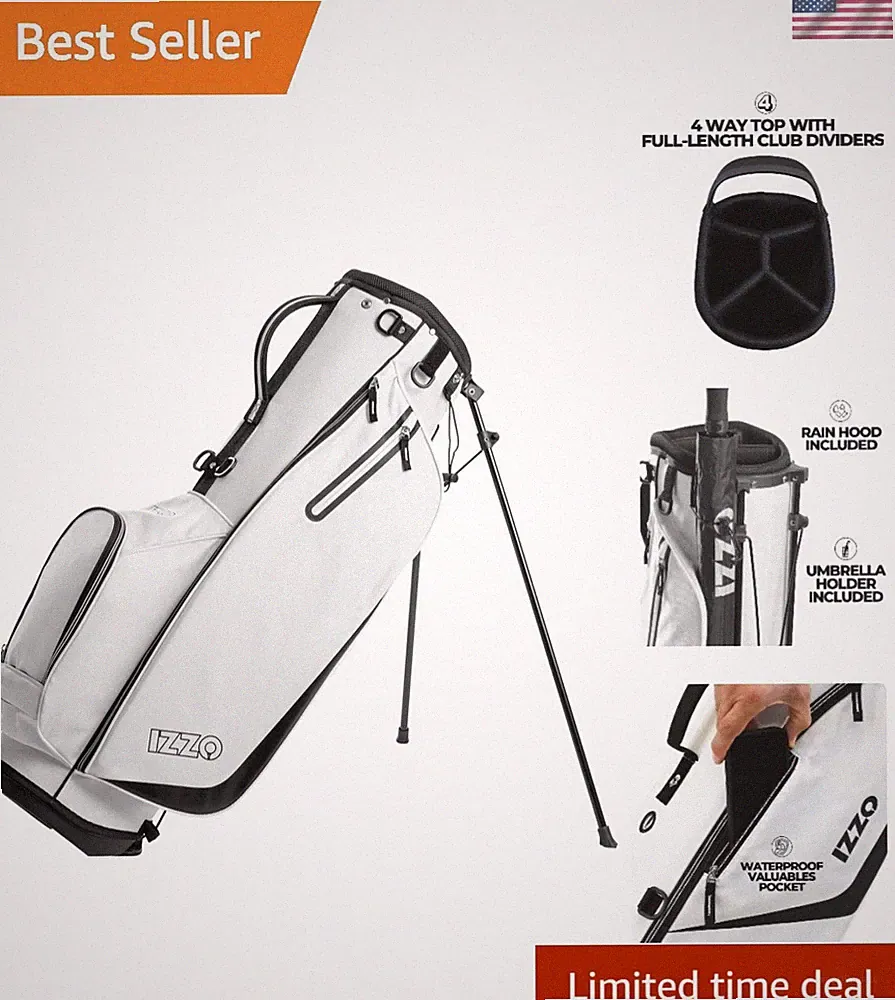 Durable 4200 Polyester Ultra Lite Golf Bag - Ideal for Walking Golfers