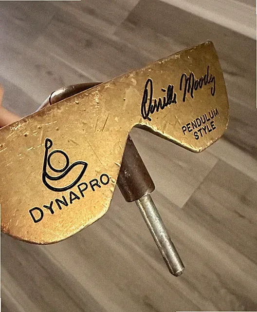 DynaPro Orville Moody Pendulum Style Long Putter 52" Split Grip Right Handed RH