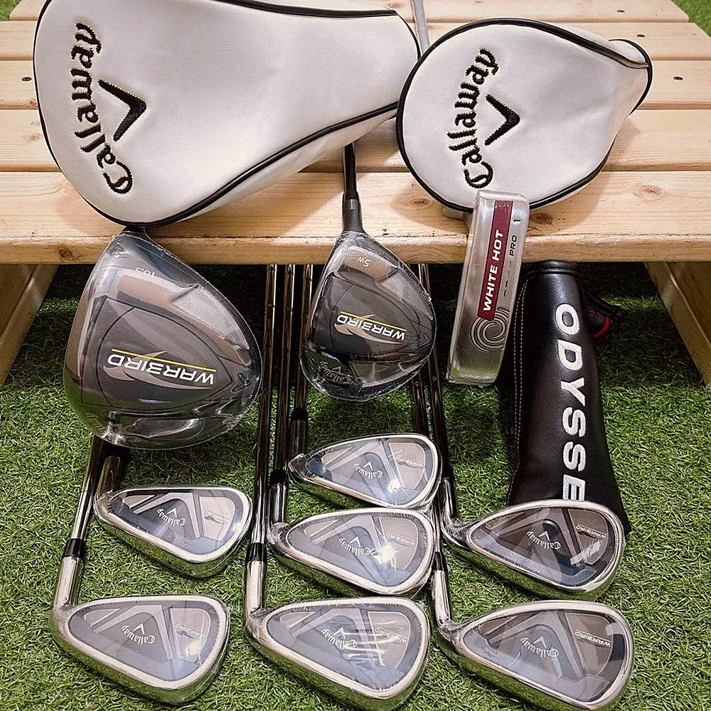 E Callaway Mens Golf Clubs Set Brand New in Shrink Ready to Play Right 10pc