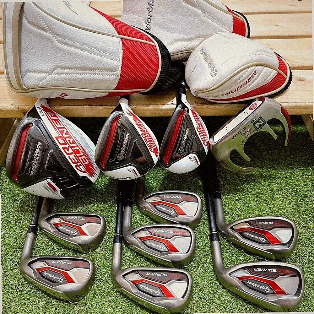 E TaylorMade Odyssey Mens Golf Clubs Set Ready to Play Fully Unified 11pc