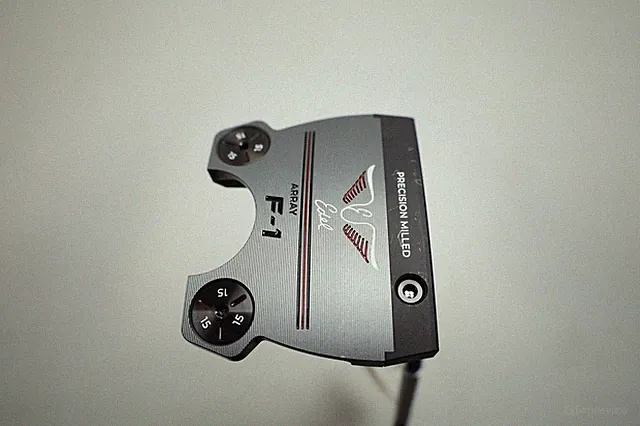 Edel Array F-1 Single Bend 1 Line 35" Putter Excellent Rh