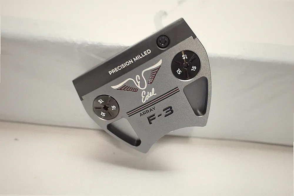 Edel Array F-3 Single Bend 3 Dots 35" Putter Excellent Rh