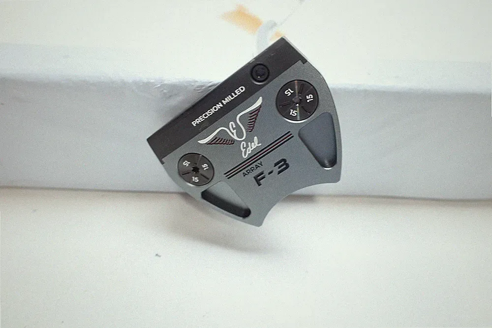 Edel Array F-3 Single Bend 3 Lines 35" Putter Excellent Rh