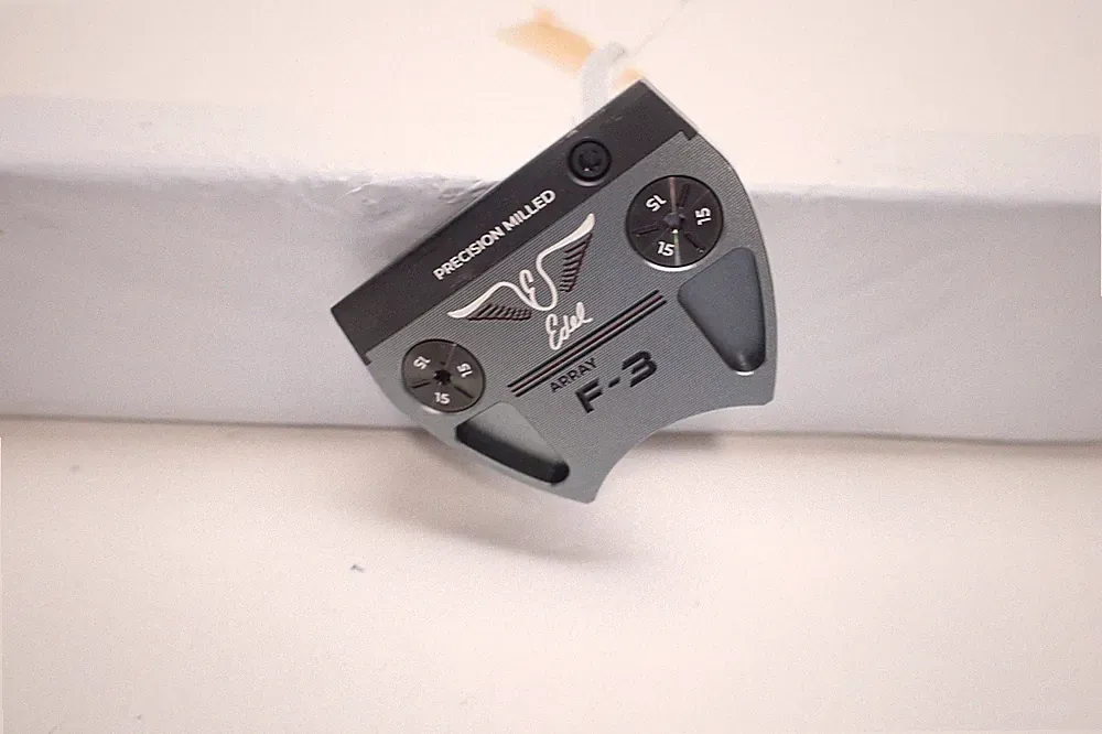 Edel Array F-3 Single Bend 3 Lines 35" Putter Excellent Rh