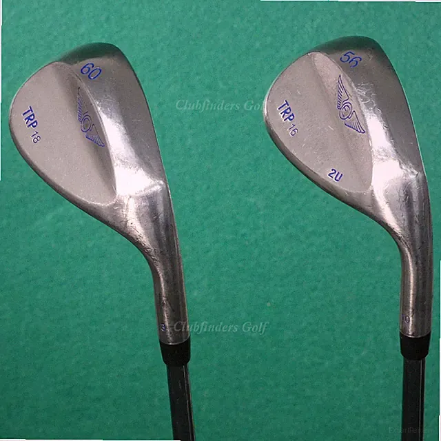 Edel TRP 16 56° Sand & 18 60° Lob Wedges KBS Hi-REV Steel Stiff SET OF 2