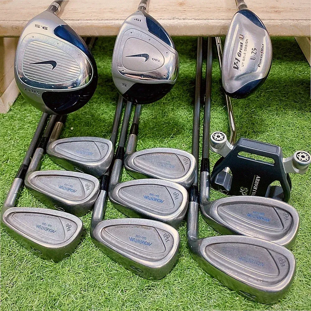 EH7 Nike MOMENTUM Mens Golf Clubs Set Ready to Play Beginner Right 12pc