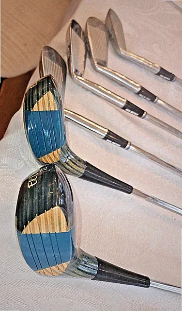 El Dorado II women's right-hand starter set golf set, with 2 wood drivers & bag
