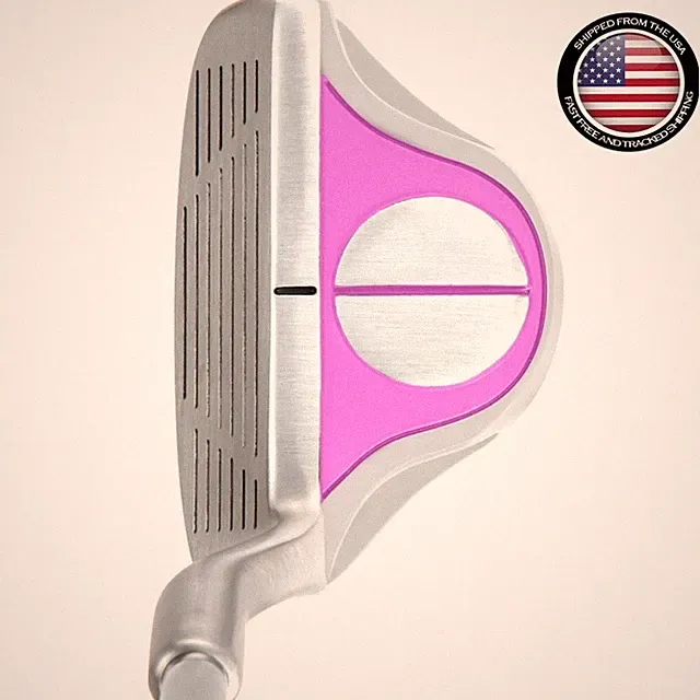 Elevate Your Game: 33.5” Pink Golf Chipper for Senior Ladies - Right Handed