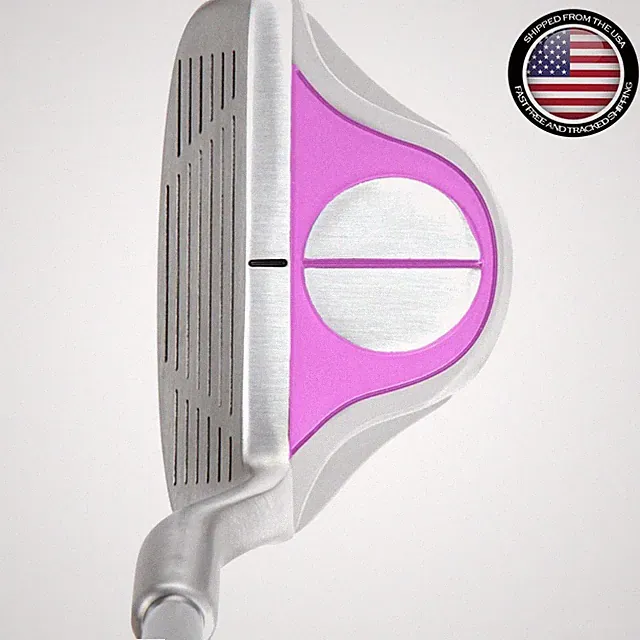 Elevate Your Game: 33.5” Pink Golf Chipper for Senior Ladies - Right Handed