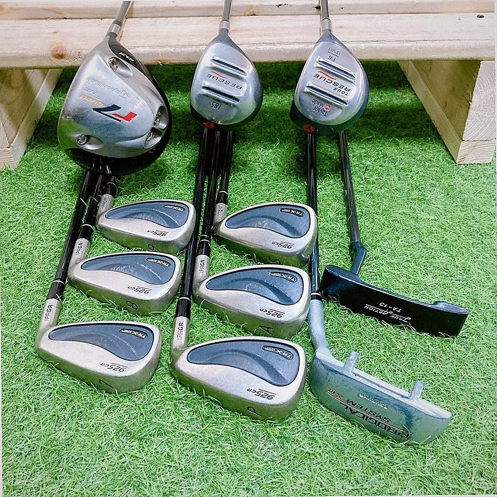 EM1 TaylorMade PRGR Mens Golf Clubs Set Beginner Right Handed 11pc Clubs Only