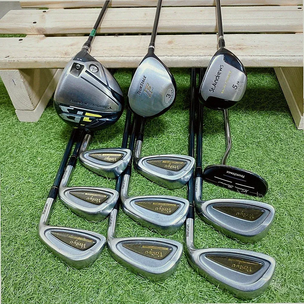 EM2 Bridgestone JGR TourStage Mens Golf Clubs Set Beginner Right Handed 12pc