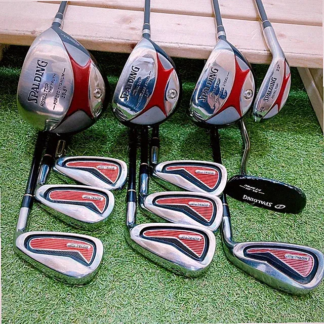 EM2 Spalding Royal Top Mens Golf Clubs Set Beginner Right Handed 12pc Clubs Only