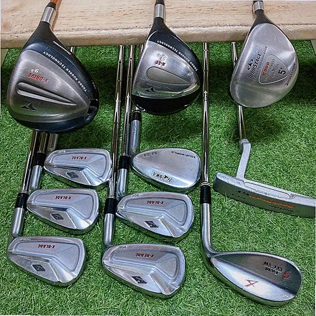 EM3 Bridgestone TOURSTAGE HONMA Mens Golf Clubs Set Ready to Play Right 11pc