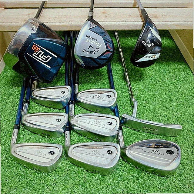 EM3 Callaway FTiQ XHot Maruman Mens Golf Clubs Set Beginner Right Handed 11pc