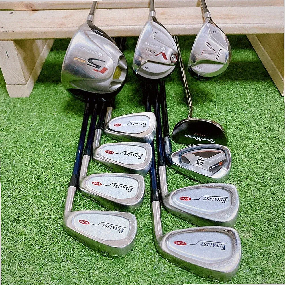 EM3 TaylorMade Mizuno Mens Golf Clubs Set Beginner Right Handed 11pc Clubs Only