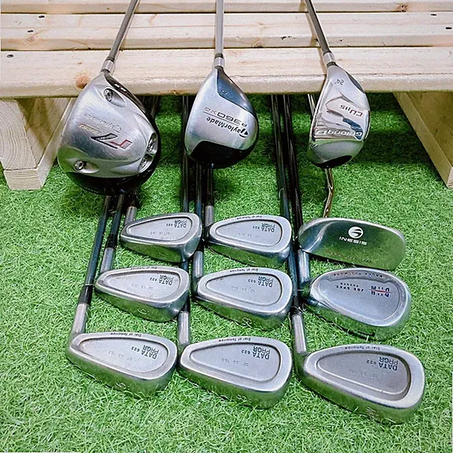 EM4 TaylorMade PRGR Mens Golf Clubs Set Beginner Right Handed 12pc Clubs Only