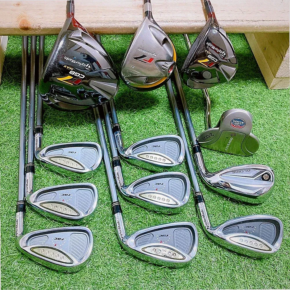 EM5 TaylorMade Burner PRGR Mens Golf Clubs Set Beginner 12pc Clubs Only