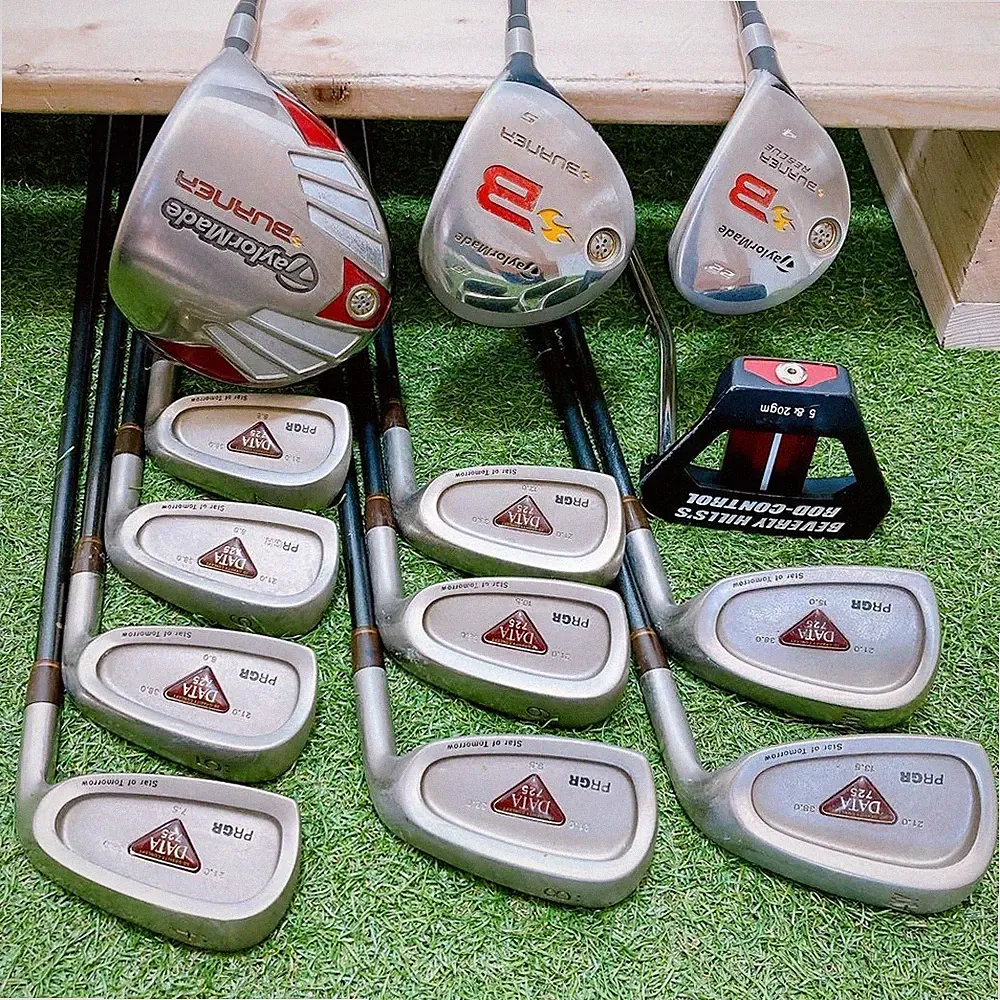 EM5 TaylorMade Burner PRGR Mens Golf Clubs Set Beginner 13pc Clubs Only