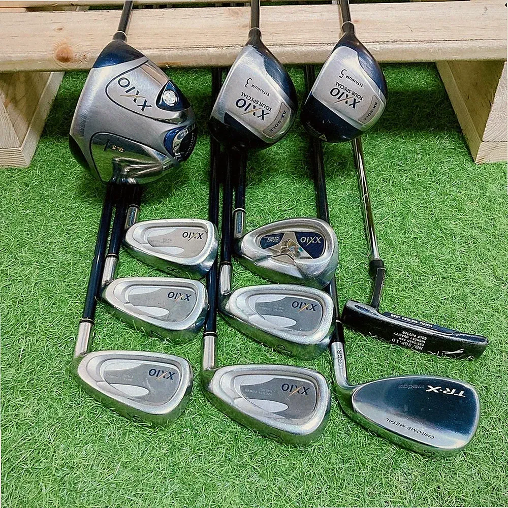 EM5 XXIO PRGR Mens Golf Clubs Set Ready to Play Premium JDM Right 11pc