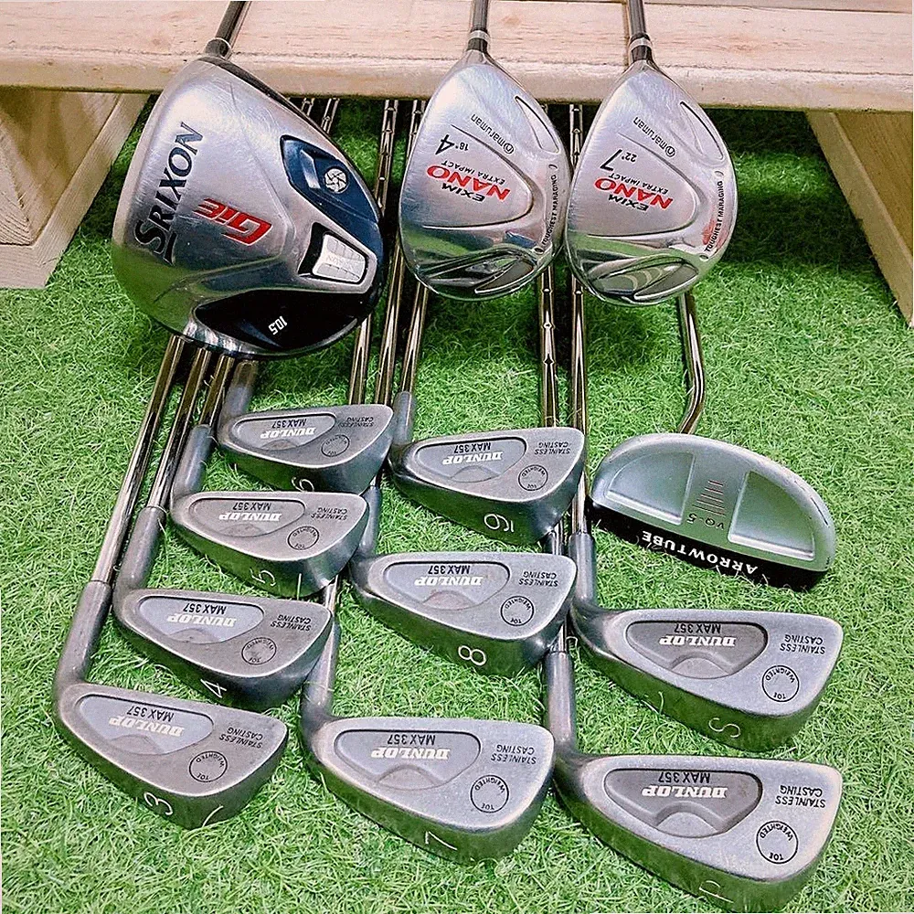 EM8 Srixon GiE Dunlop Max357 Mens Golf Clubs Set Beginner Right 13pc