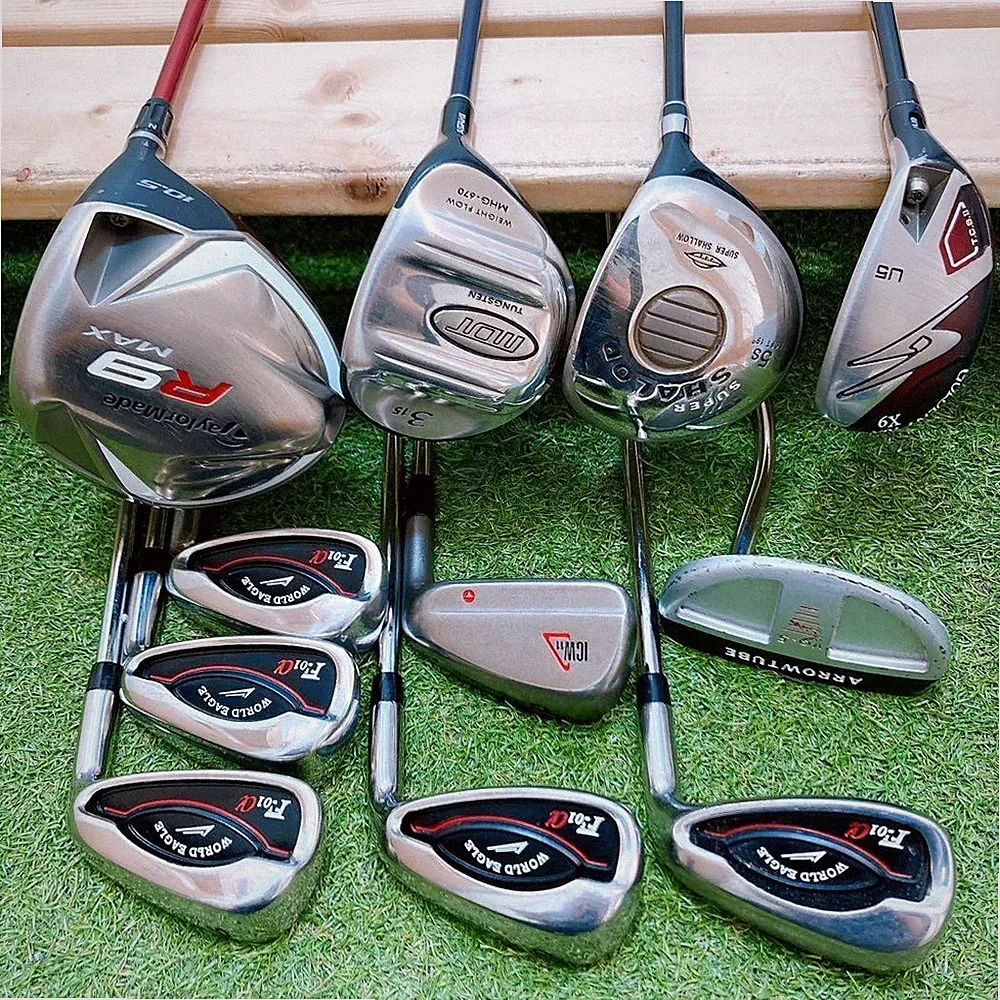 ES13 TaylorMade Mens Golf Clubs Set Ready to Play Combo Beginner Right 11pc