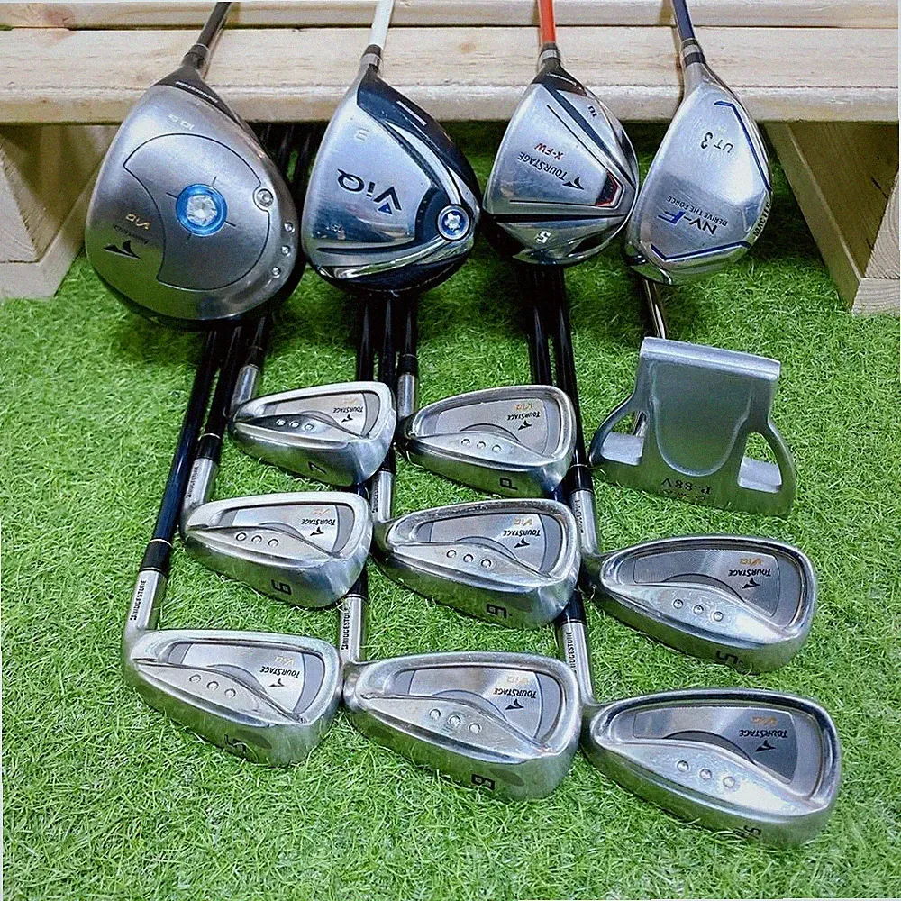 ES17 Bridgestone TOURSTAGE Mens Golf Clubs Set Ready to Play Right 13pc