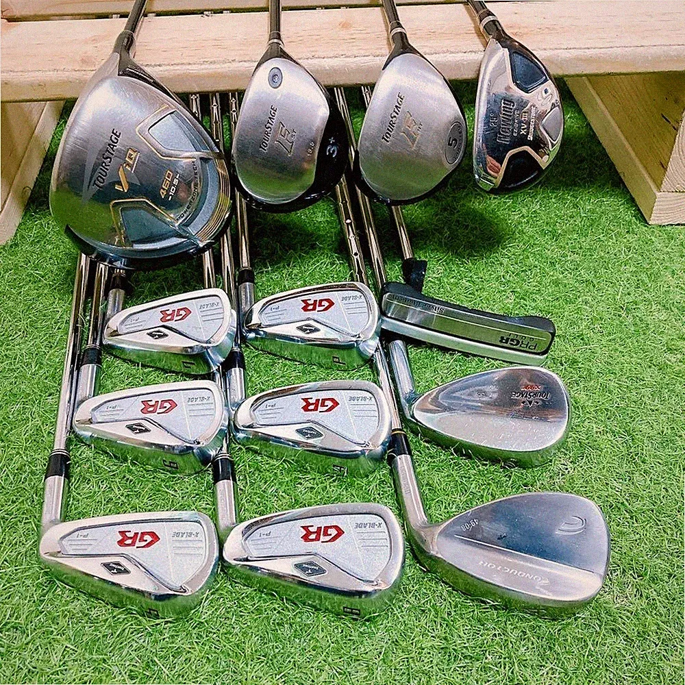 ES2 Bridgestone Tourstage Mens Golf Clubs Set Beginner 13pc Clubs Only