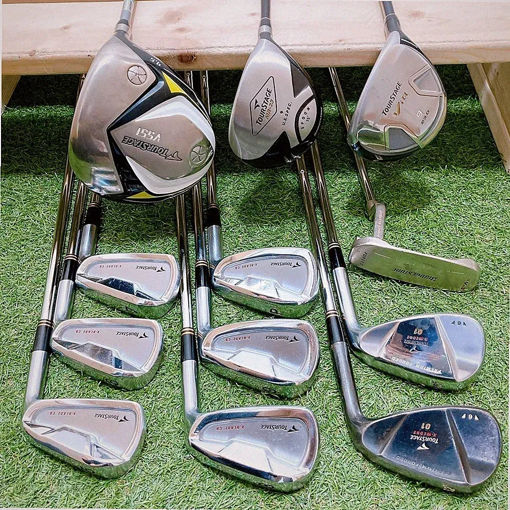 ES4 Bridgestone Tourstage X-BLADE Mens Golf Clubs Set Beginner 12pc Only