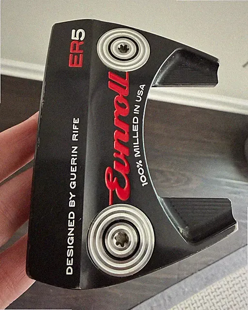 Evnroll ER5 Mallet Putter 34 in Right-Handed Black/Red Steel Shaft