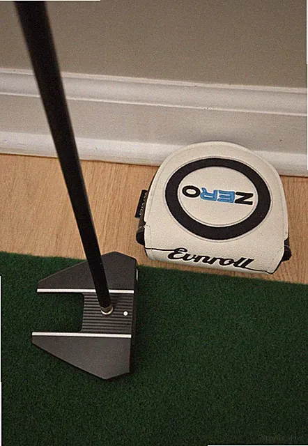 EVNROLL Z5cs Zero Hatchback Black 38" Putter w/Headcover (zero torque)