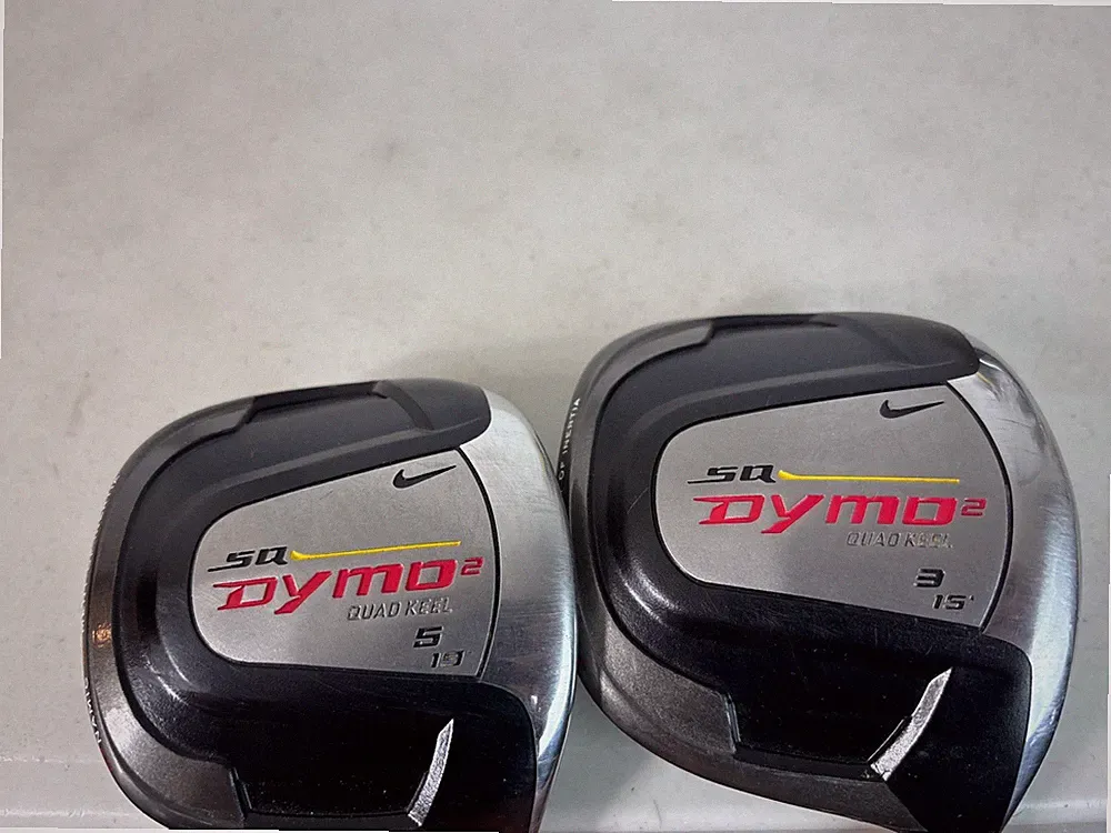 *EXCELLENT* Set Nike SQ Dymo2 Fairway 3 & 5 Woods Dymo Graphite Stiff (6885)