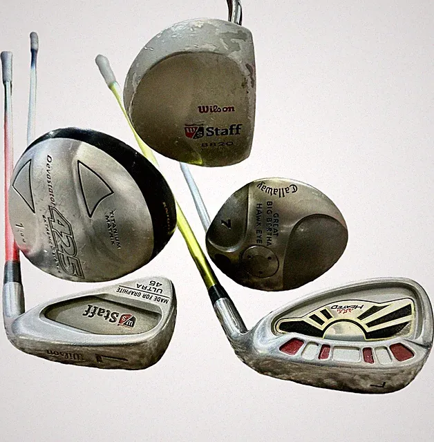 EZ Golf Men's Ready 2 Play Starter Golf Club Set Sr Flex 5 Piece SET-081624T08
