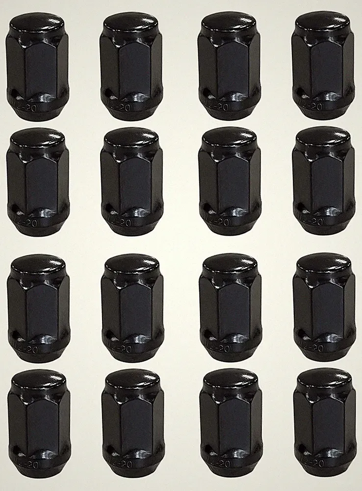 EZGO / Club Car Golf Cart Standard (1/2-20) Lug Nuts, All Years, Set of 16