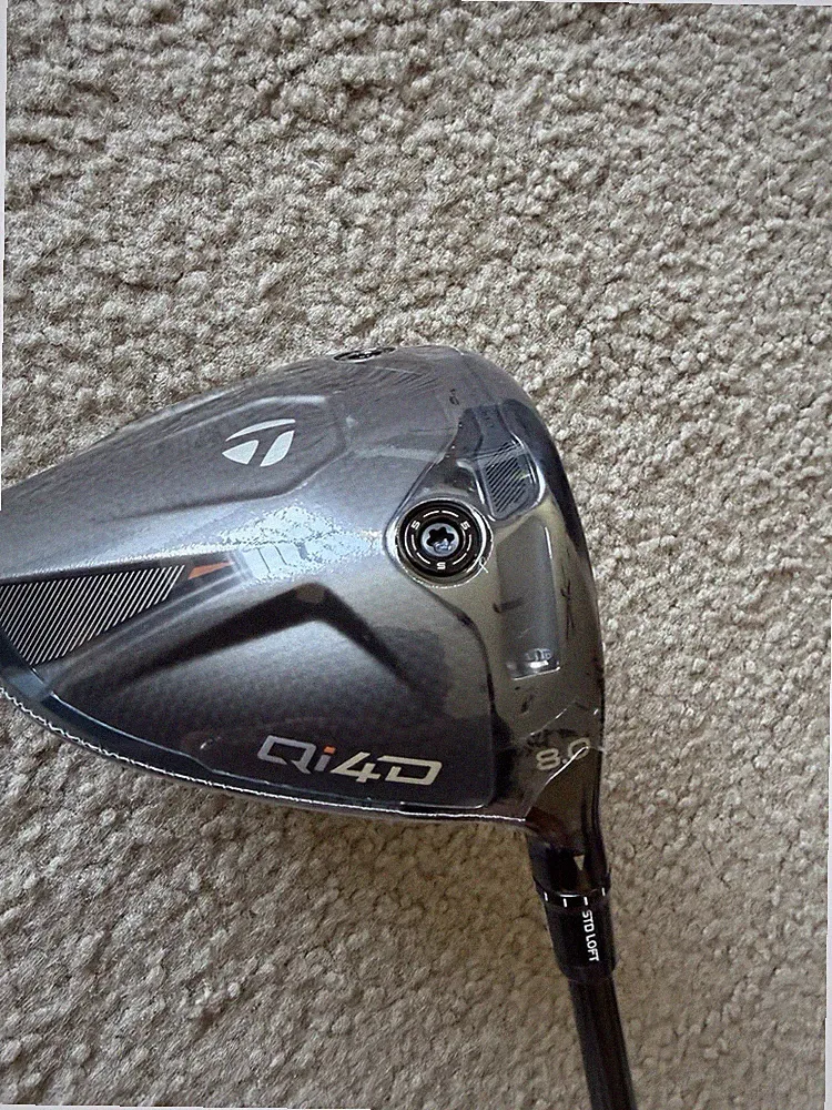 Factory New TaylorMade Qi4d 8 Degree With Tour VF 6X Extra stiff