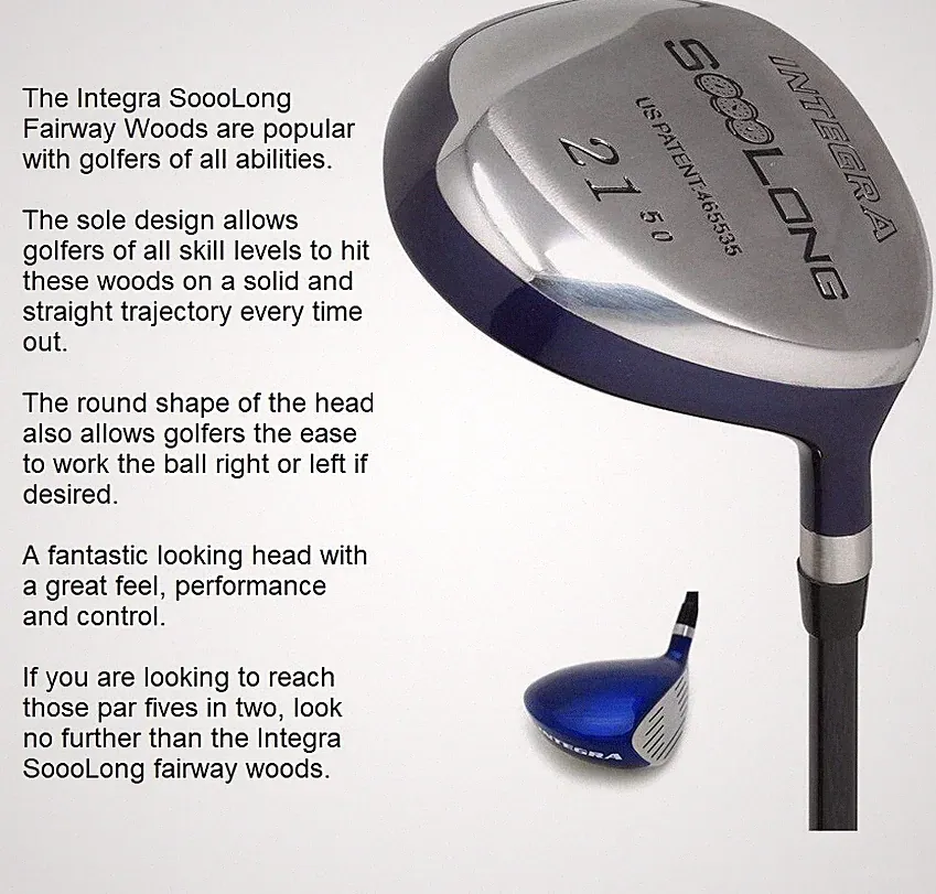 Fairway Woods 3-4-5-7-9-11-13-5-17-19-21 CUSTOM MADE HIGH LOFTS-easier to hit