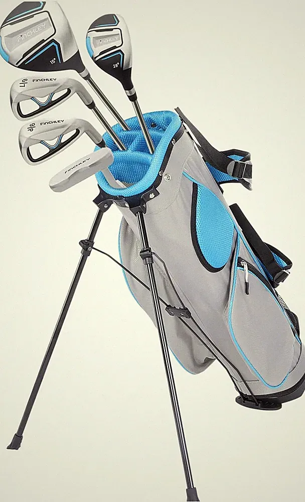 FINCHLEY Right-Handed 5-Piece Golf Set for Kids Ages 8-12