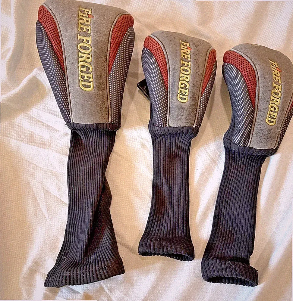 Fire Forged Snake Eyes Driver Golf Club Covers 1 & 3 Vintage