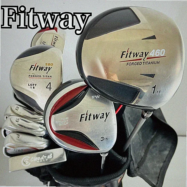Fitway Golf Clubs – Full Set, Golf Set, Club Set, Men’s, Beginners EC-97
