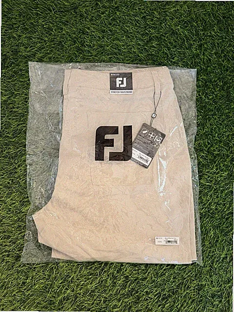 FootJoy Men’s Moxie 5 Pocket Perf Pants 36/32 Sand NWT CG-533