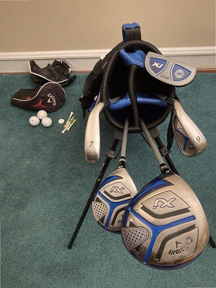 juniors left handed golf club set