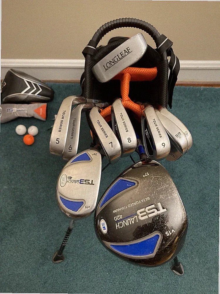 For 48-54” LH US Kids Tour Series 51 Golf Club Junior Set LEFT HANDED USKG Youth