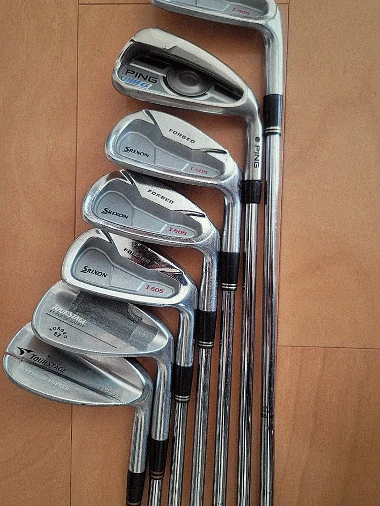 for Beginners Golf Club Set 8 pieces SRIXON PING TOURSTAGE Flex S
